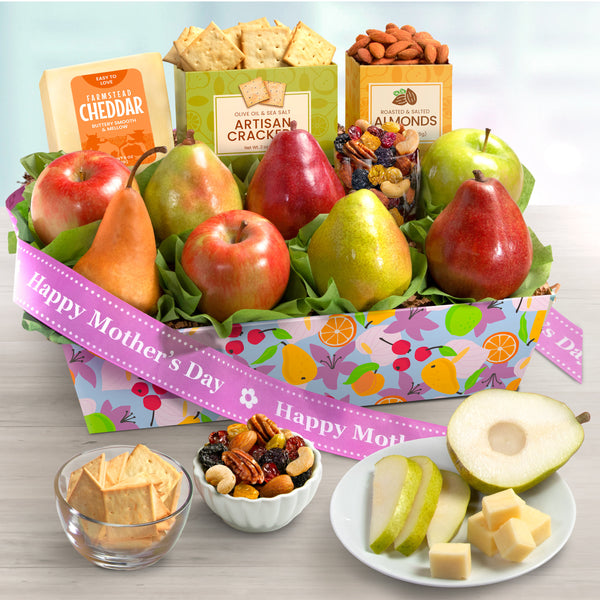 Fruit and Gourmet Basket for Mom - CFG8019M_25M