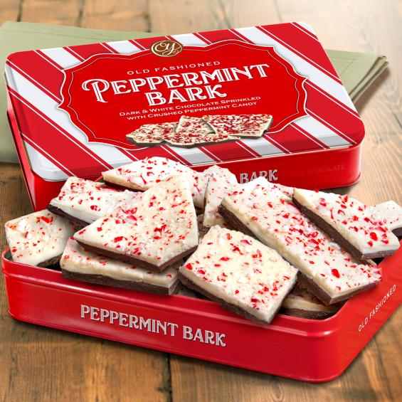 Peppermint Bark Gift Tin - CFH2100L_23N