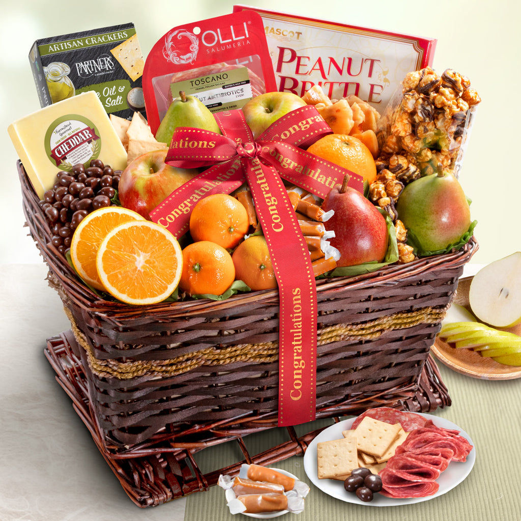 Abundance of fruit Congratulations Basket - CFG4102C_23A