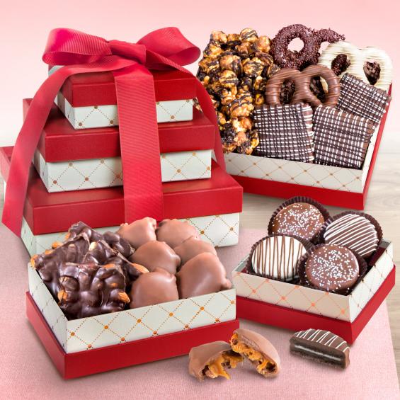 Decadent Chocolate Gift Tower - CFG0306_23N
