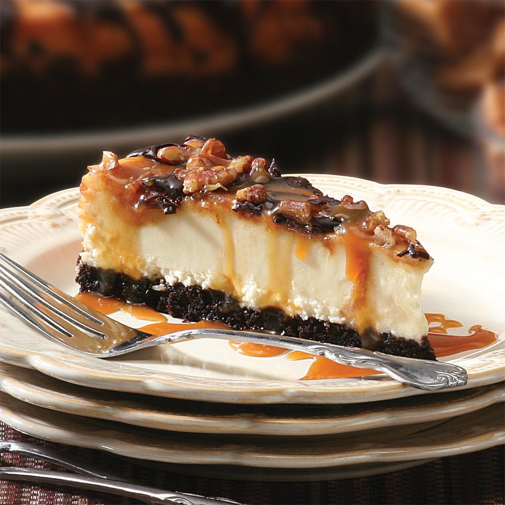 10" Chocolate Caramel Pecan Cheesecake - CFD00310