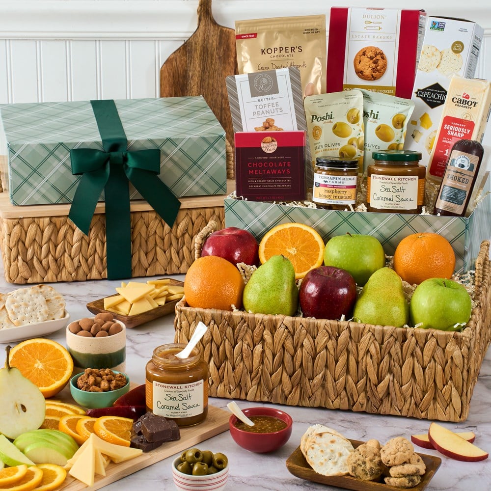 Bountiful Harvest Gift Basket - CFGGB4407_25N