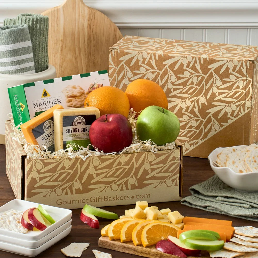 Fruit and Cheese Gift Box - CFGGB4409_25N