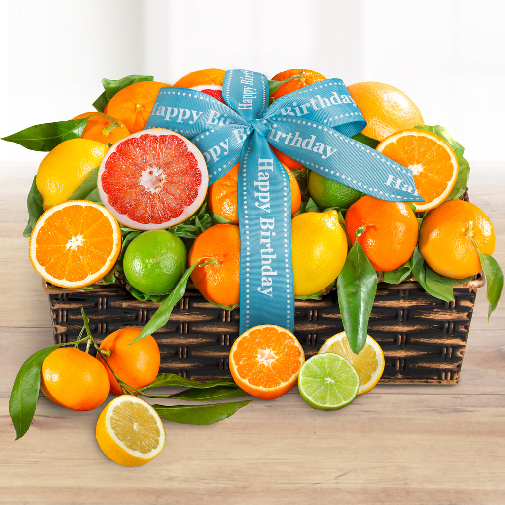 California Sweet Sunshine Citrus Basket - CFG4072B_23N