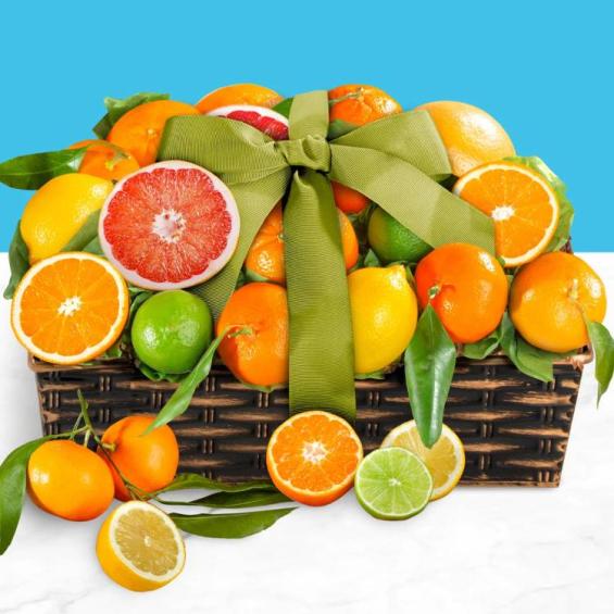 California Sweet Sunshine Citrus Basket - CFG4072_25N
