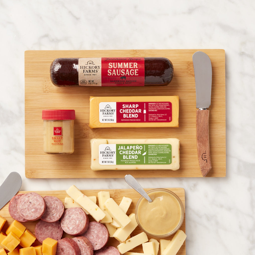 The Perfect Bite Mini Classic Charcuterie & Board Gift Set - CFCD40104_25N