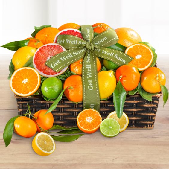 Get Well Sweet Sunshine Citrus Basket - CFG4072G_25N