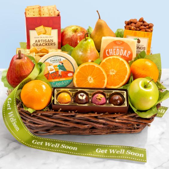 Get Well Classic Deluxe Fruit Basket - CFG4101G_25N