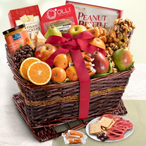 California Fruit & Gourmet Gift Basket - CFG4102_24J
