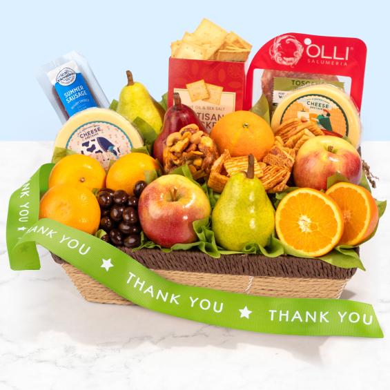 Thank You Abundance Classic Fruit Basket - CFG4102T_25N
