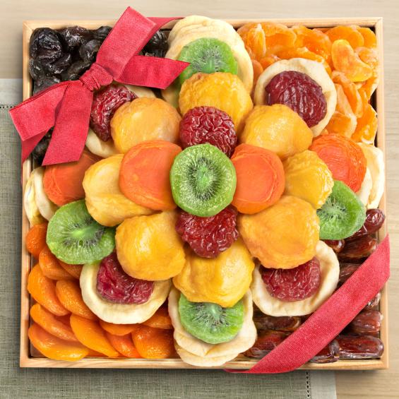 Sweet Bloom Dried Fruit Grand Deluxe Basket - CFG6053_23N