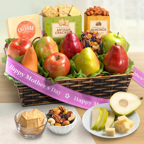 Fruit and Gourmet Basket for Mom - CFG8019M_24M