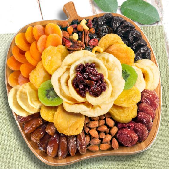 Apple Shaped Board with Dried Fruit and Nuts - CFG8055 - 25N