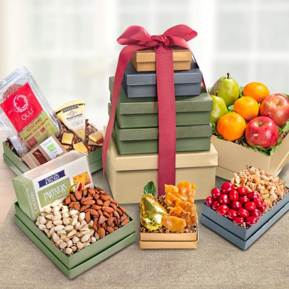 Sweets, Fruit & Charcuterie Tower - CFG0436_23A