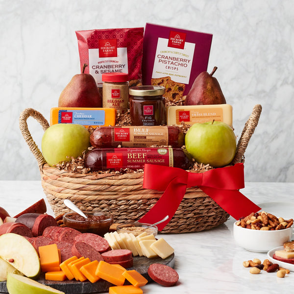 Holiday Greetings Fruit Gift Basket - CFCD5468_22N