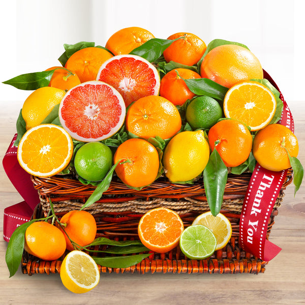 California Sweet Sunshine Citrus Basket - CFG4072T_23A
