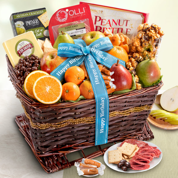 Birthday Abundance Classic Fruit Basket - CFG4102B_23N