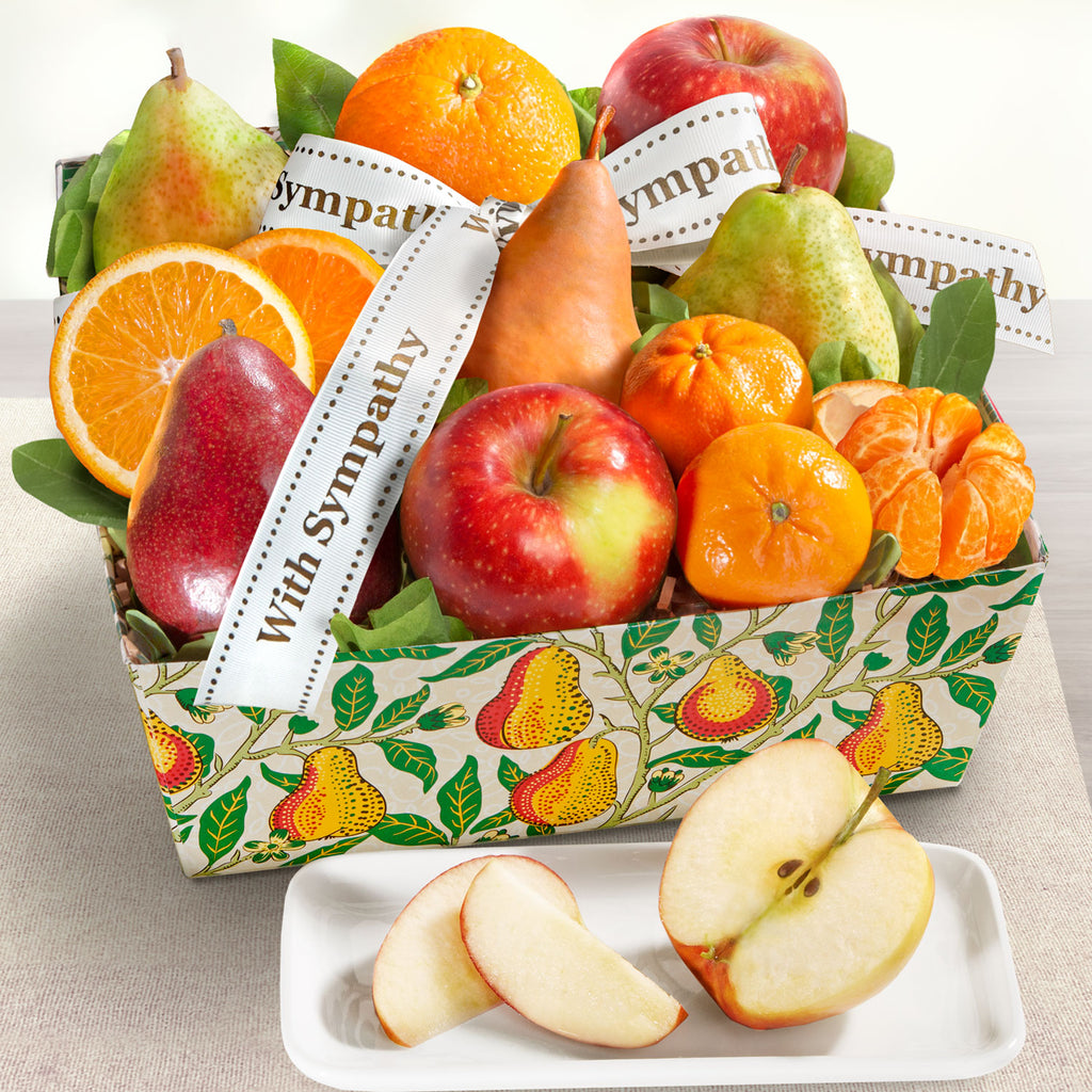 Sympathy Fruit Favorites Basket - CFG4103S_23N