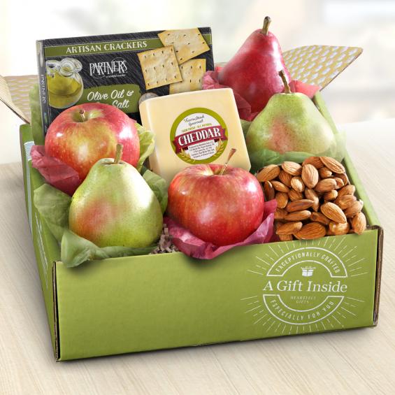 Fruit and Cheese Gift Box - CFG1017_23A