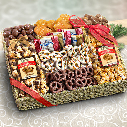 Chocolate, Caramel and Crunch Grand Gift Basket - CAA4056_23A