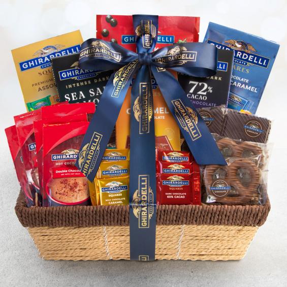 Delights of Ghirardelli Gift Basket GFGG3003_23N