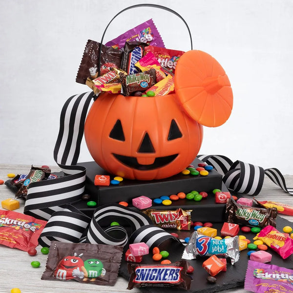 Pumpkin gift bucket of sweets - CFGGB4753_22S